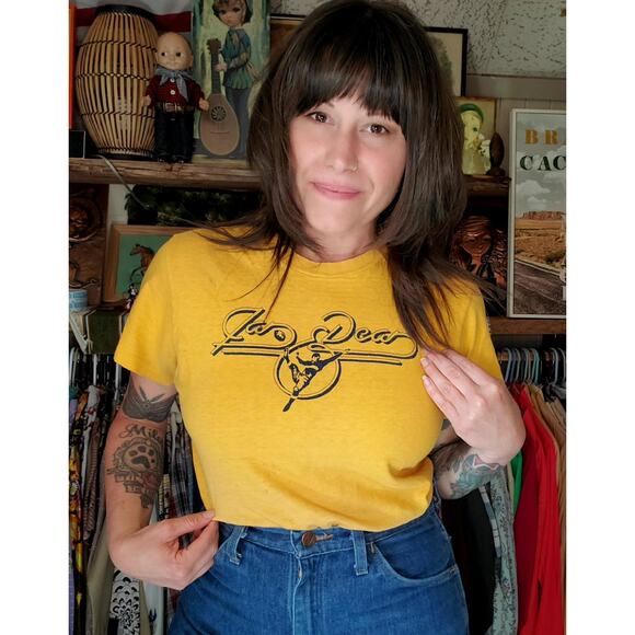 Vintage 70's Original Jan and Dean Band tee. Single stitch, Hanes tag. Rare!
